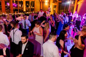 Live Wedding Band party, showing guest on the dance floor